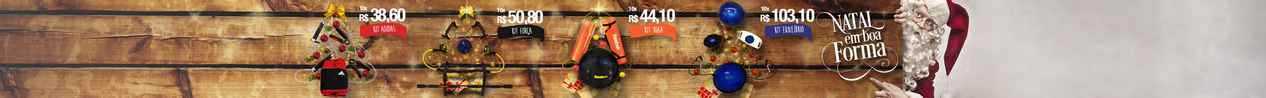 Acessórios de Natal Fit4